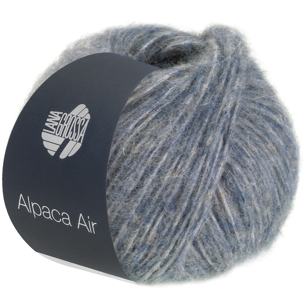 Lana Grossa ALPACA AIR 0016, Farbe Jeansblau