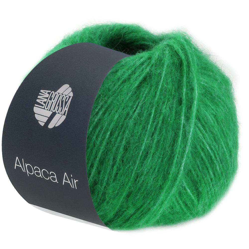 Lana Grossa ALPACA AIR 0024, Farbe Jadegrün
