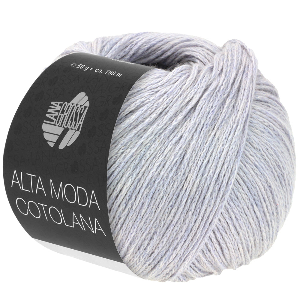 Lana Grossa ALTA MODA COTOLANA 0030, Farbe Graulila