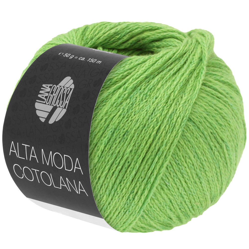 Lana Grossa ALTA MODA COTOLANA 0048, Farbe Hellgrün