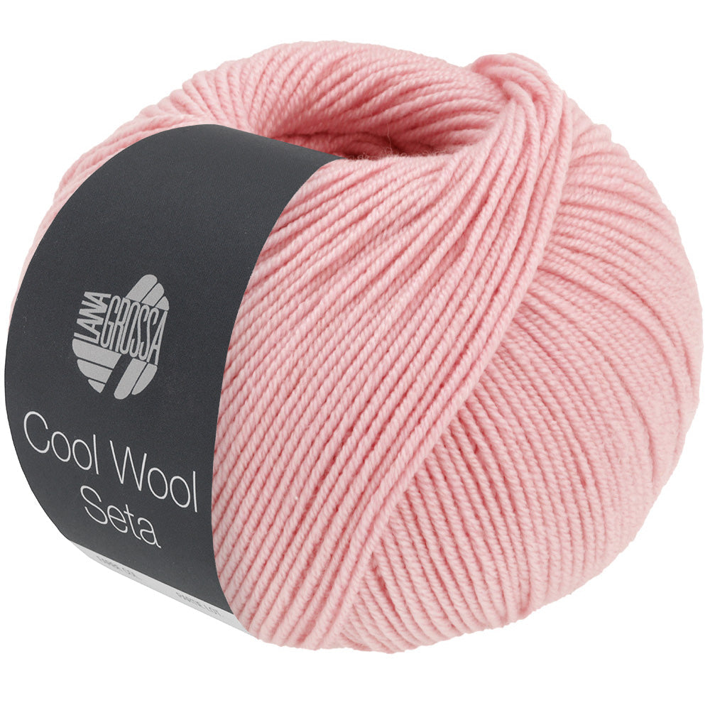 Lana Grossa COOL WOOL SETA 0014, Farbe Rosa