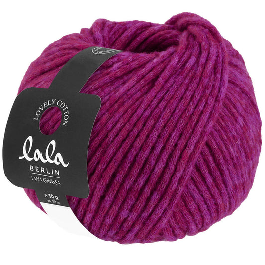 Lana Grossa lala BERLIN LOVELY COTTON 0041, Farbe Fuchsia