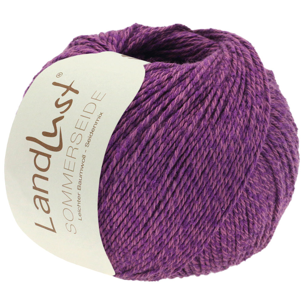 LANDLUST SOMMERSEIDE 0051 von Lana Grossa - Farbe Purpur bei knitkiste.de