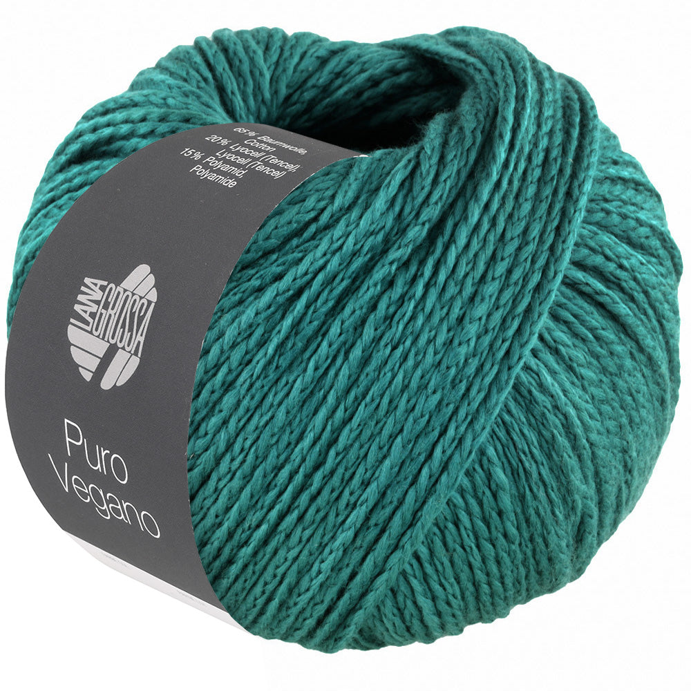 Lana Grossa PURO VEGANO 0020, Farbe Opalgrün