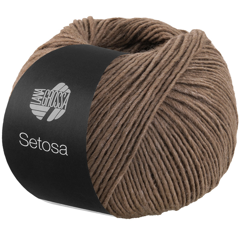 Lana Grossa SETOSA 0005, Farbe Taupe