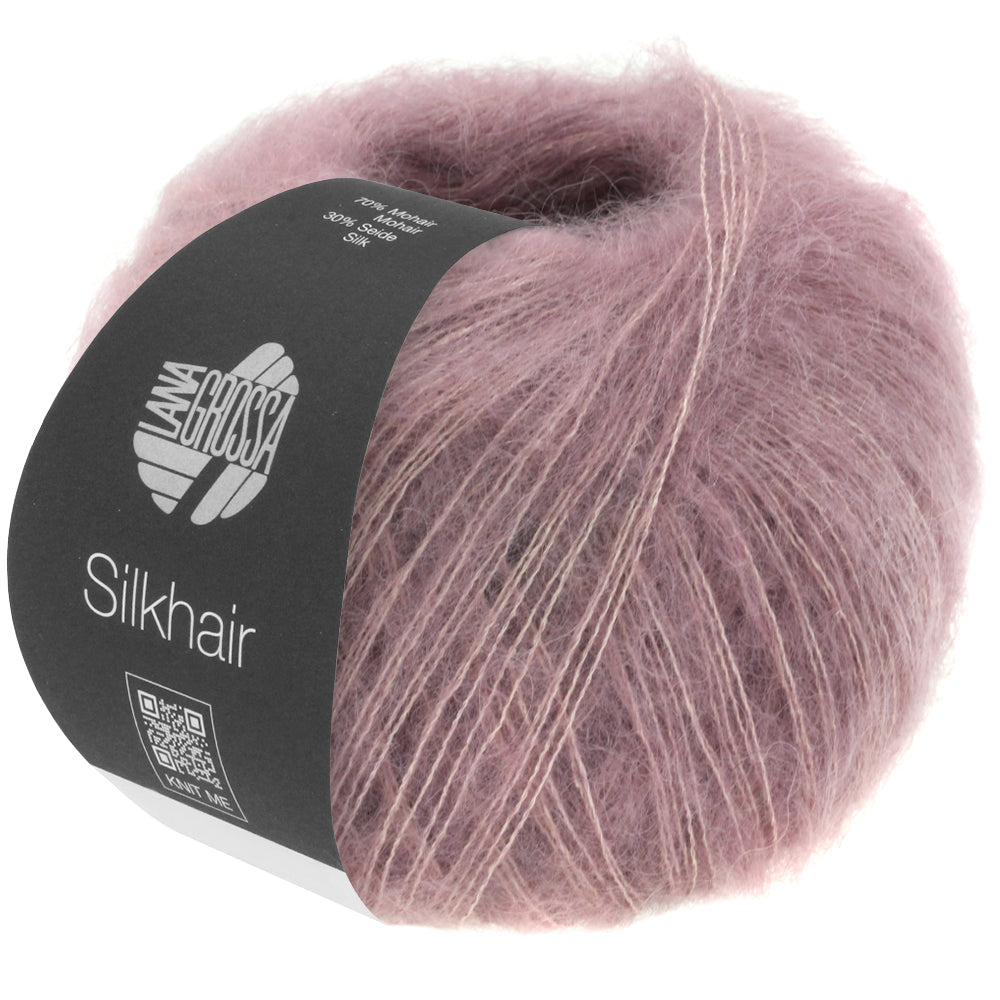 Lana Grossa SILKHAIR 0174, Farbe Altrosa