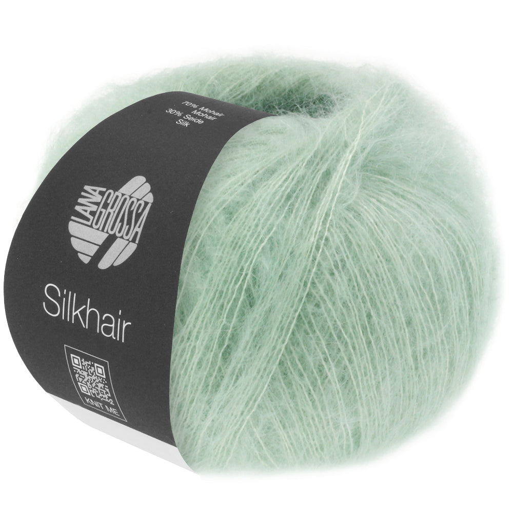 Lana Grossa SILKHAIR 0186, pastellgrün