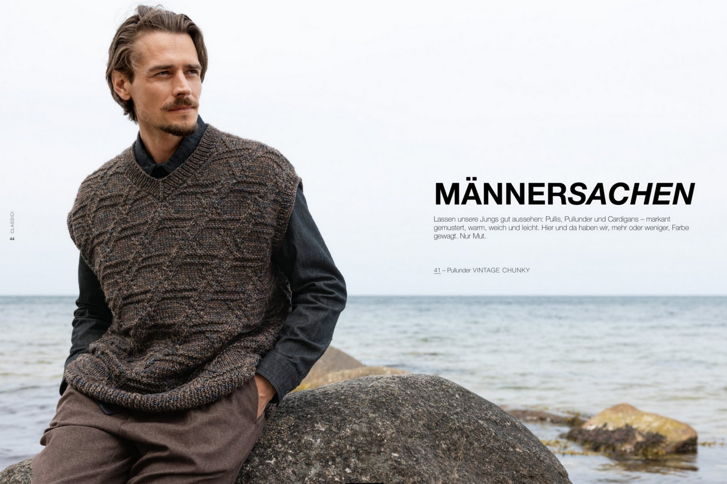 Classici Lana Grossa - Klassisch und zeitlos: leiser Luxus – Handgemacht