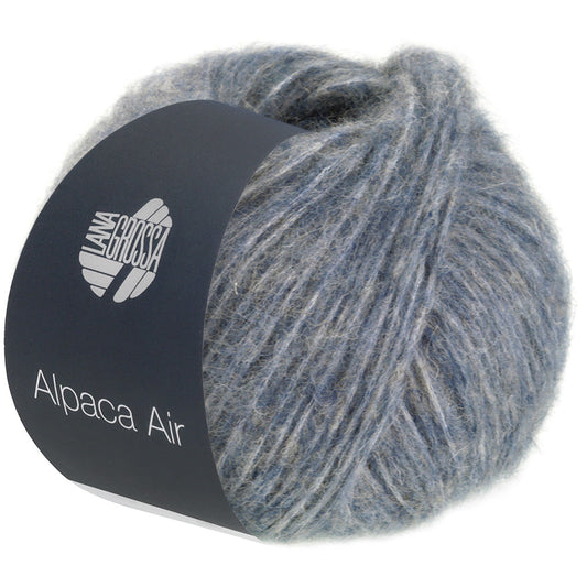 Lana Grossa ALPACA AIR 0016, Farbe Jeansblau