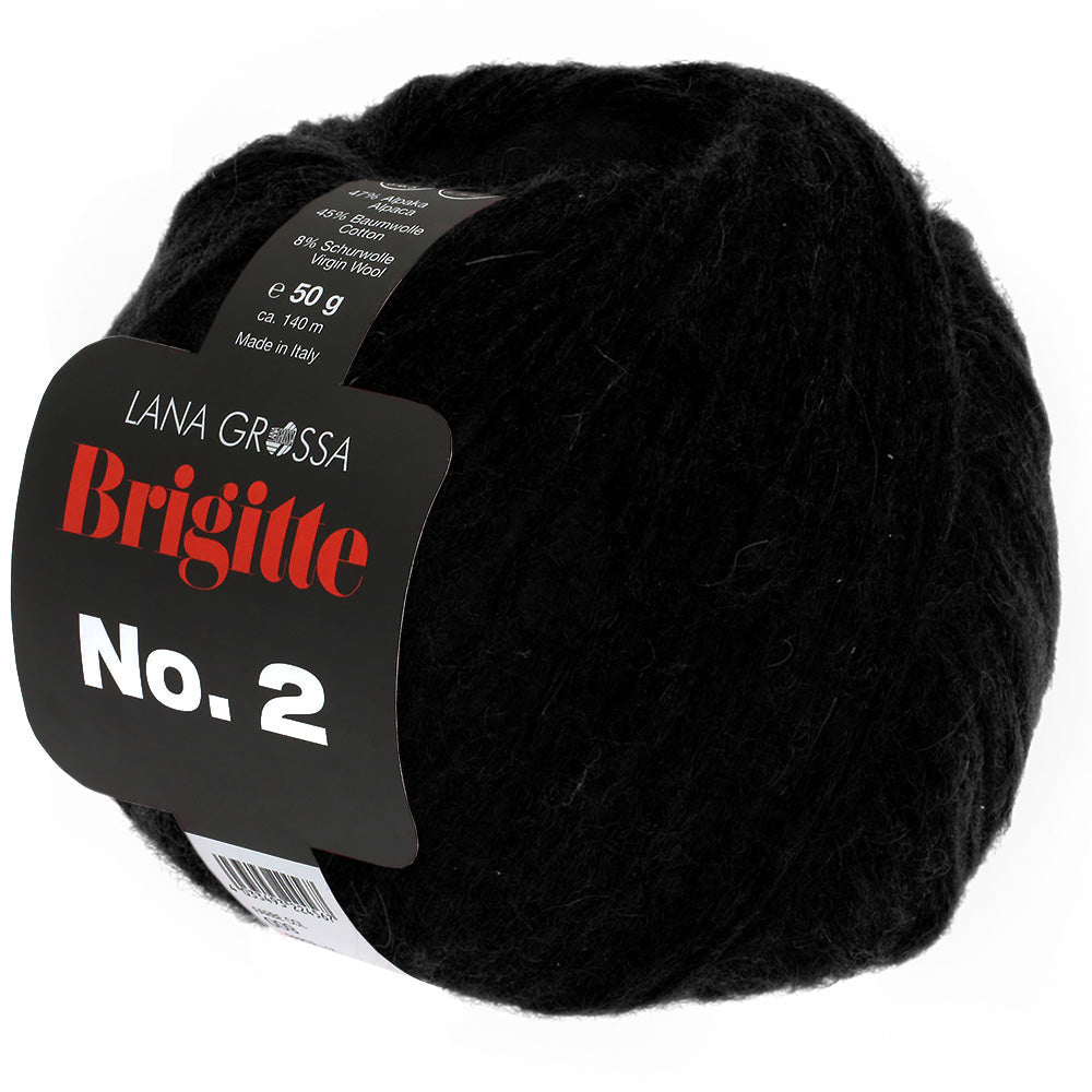 Lana Grossa Brigitte No. 2, schwarz