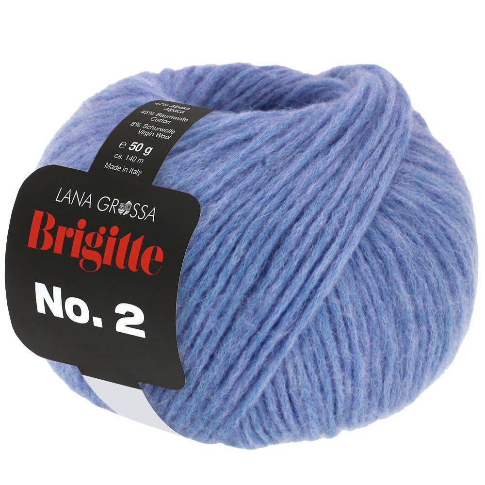 Lana Grossa Brigitte No. 2, azurblau
