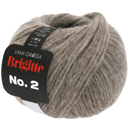 Lana Grossa Brigitte No. 2, graubeige