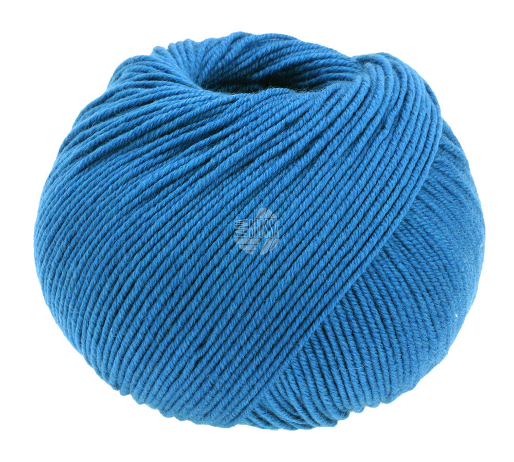Lana Grossa COOL WOOL 2081, Farbe Brillantblau