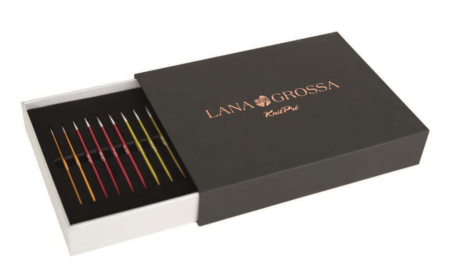 Nadelset Aluminium Rainbow von Lana Grossa