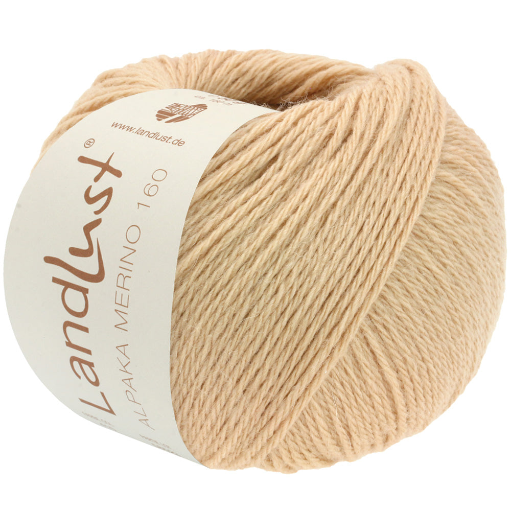 LANDLUST ALPAKA MERINO 160 0403 von Lana Grossa - Farbe Camel bei knitkiste.de