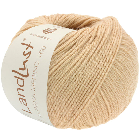 LANDLUST ALPAKA MERINO 160 0403 von Lana Grossa - Farbe Camel bei knitkiste.de