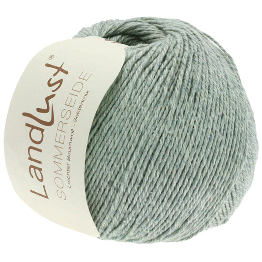 LANDLUST SOMMERSEIDE 0005 von Lana Grossa - Farbe Graugrün bei knitkiste.de