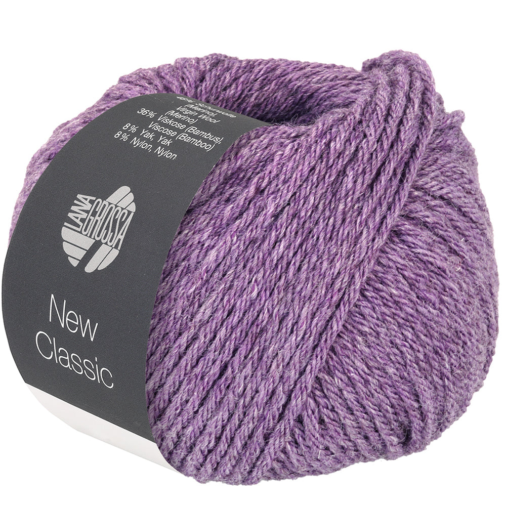 Lana Grossa NEW CLASSIC 0003, Farbe Violett