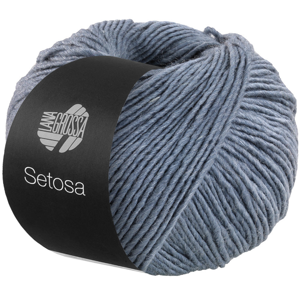 Lana Grossa SETOSA 0015, Farbe Rauchgrau