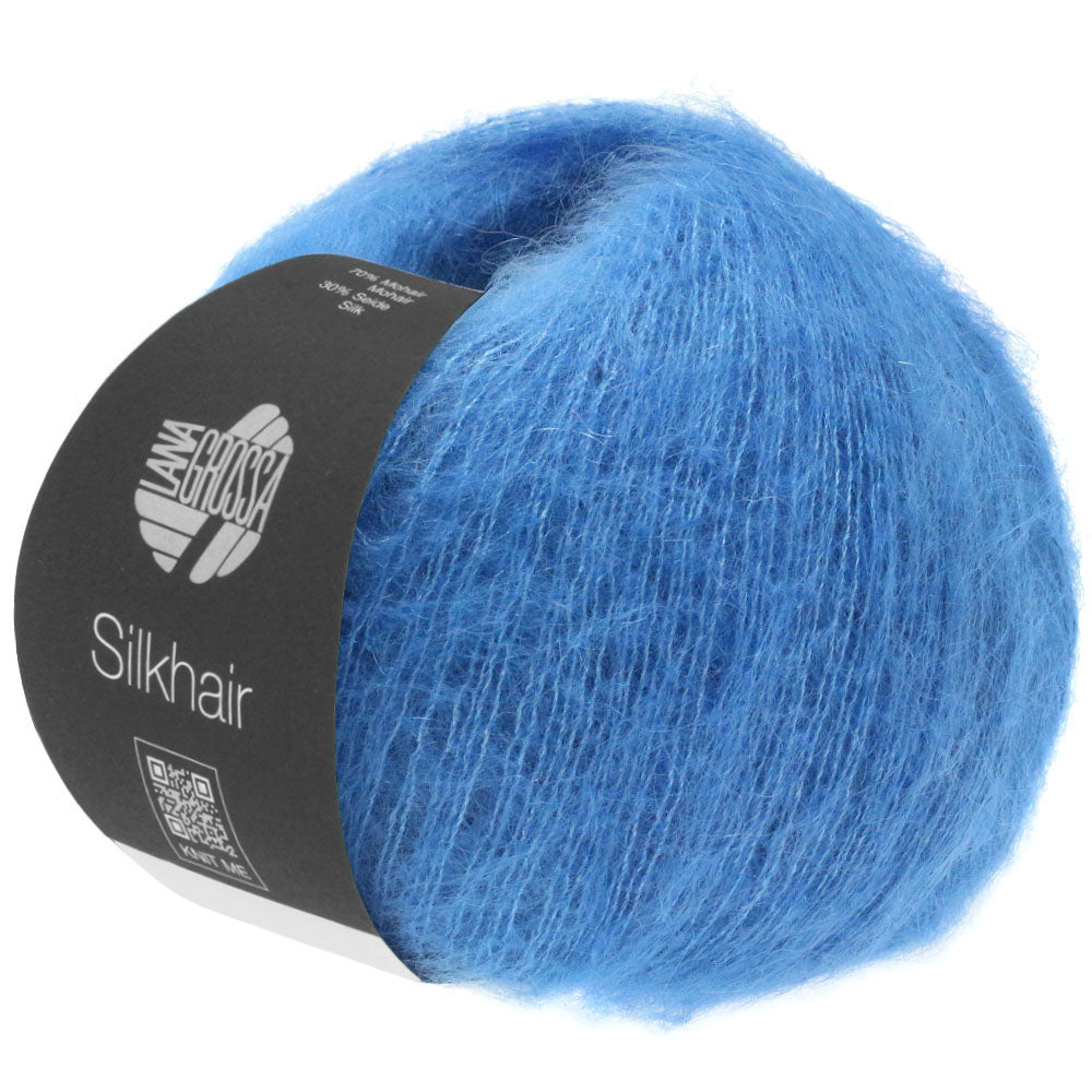 Lana Grossa SILKHAIR 0132, kornblume