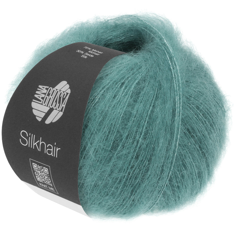 Lana Grossa SILKHAIR 0155, seegrün