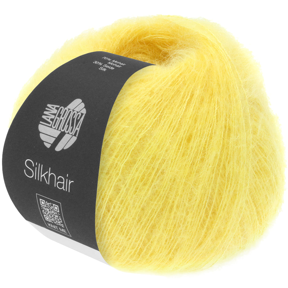 Lana Grossa SILKHAIR 0158, gelb