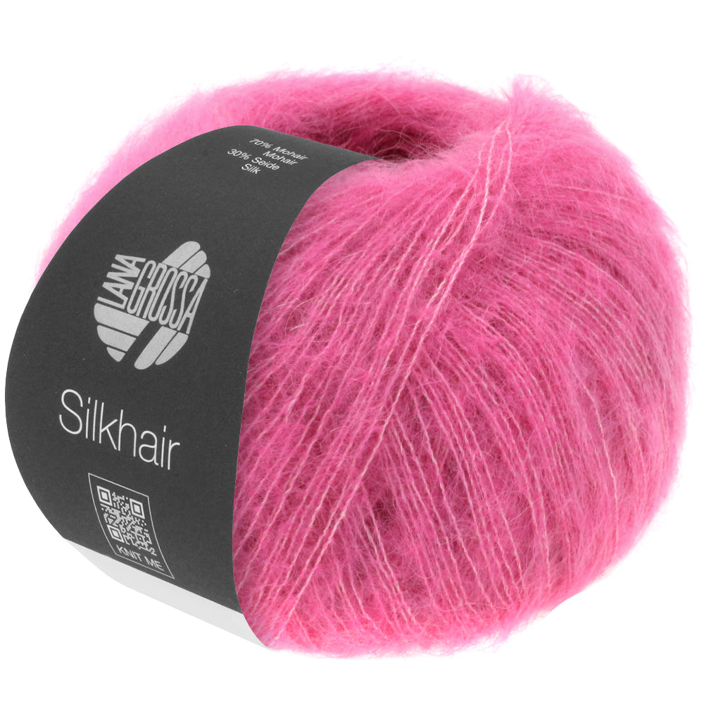 Lana Grossa SILKHAIR 0172, fuchsia