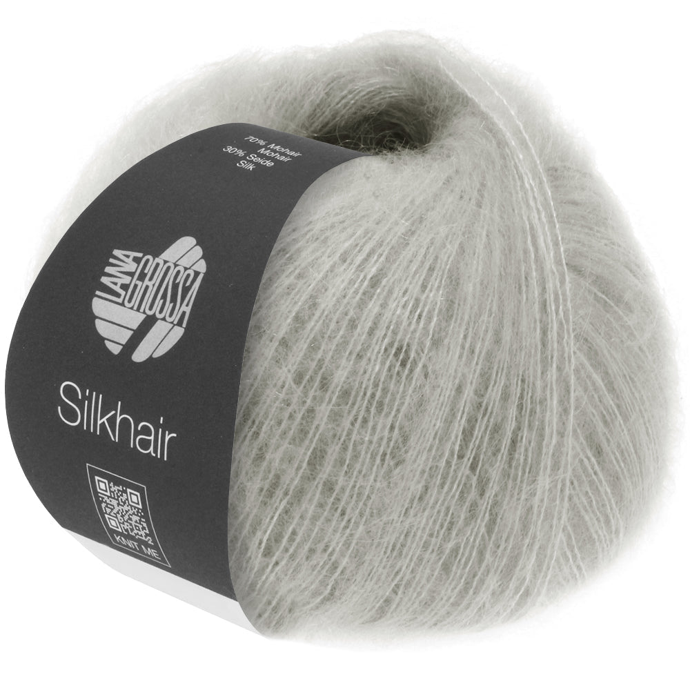 Lana Grossa SILKHAIR 0184, graubeige