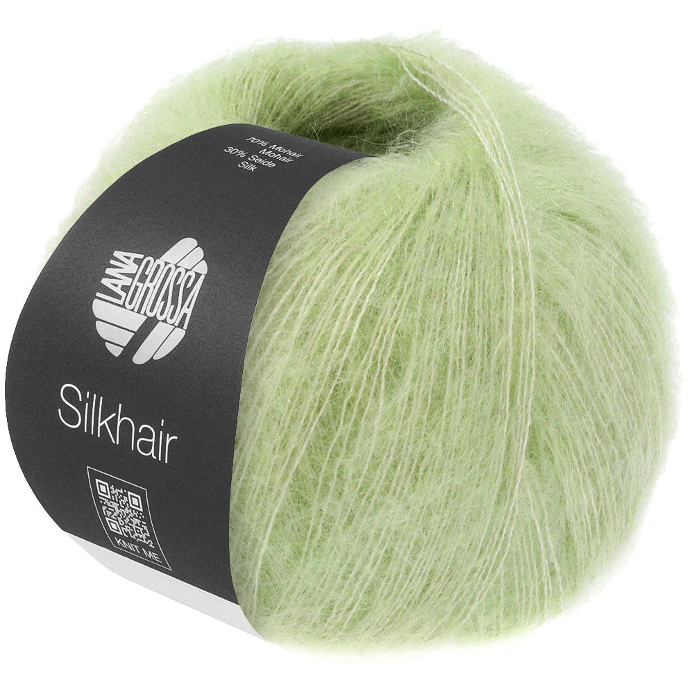 Lana Grossa SILKHAIR 0211, blassgrün