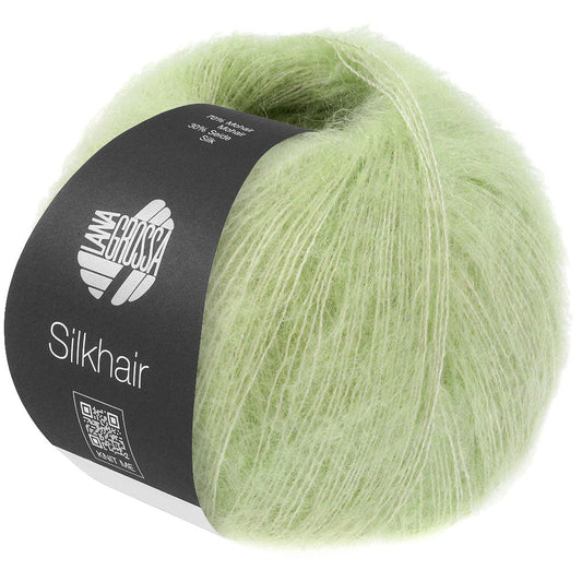 Lana Grossa SILKHAIR 0211, blassgrün