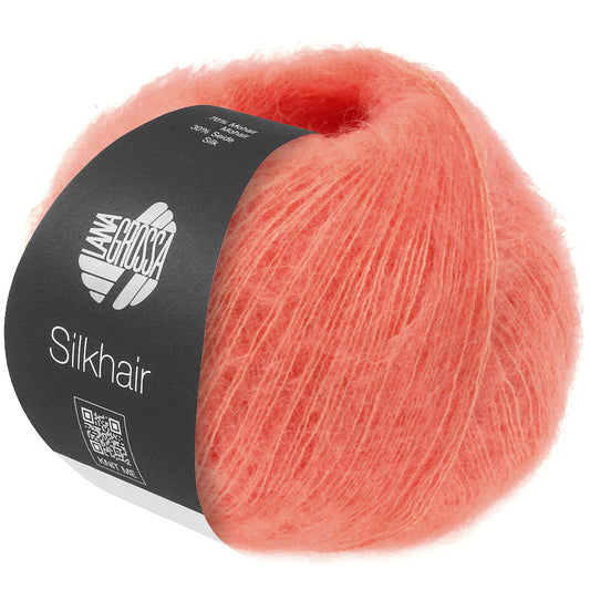 Lana Grossa SILKHAIR 0212, lachsrosa